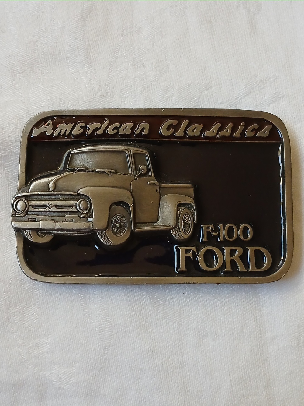 Ford F-100 Truck American Classics Belt Buckle Masterpiece Collection USA